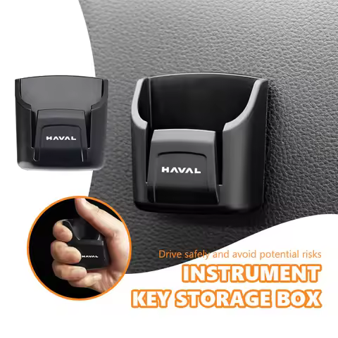 Dashboard Car Key Storage Box Compact Key Organizer Key Holder For Haval H5 H7 H8 H9 M4 M6 F5 F9 F7X