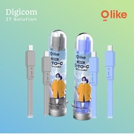 CABLE OLIKE TYPE-C TO TYPE-C D207CC