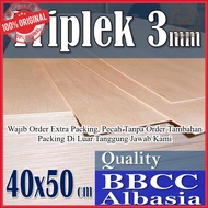 3mm Plywood 40x50 cm (Plywood Multiplex 3 mm 40 x 50 | 50x40 | 50 x 40 cm)