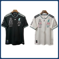 2025 Benz Racing Suit Rugby Jerseys Men Short Sleeve Round Neck 1：1