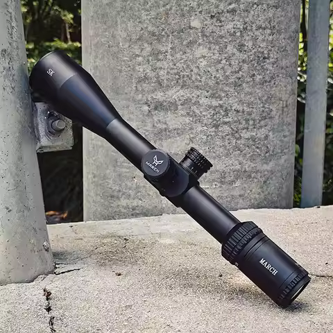 MARCH SK5-25X50 FFP IR Tactical Riflescope for Rifle Hunting Optical Collimator Airsoft Airgun Sight