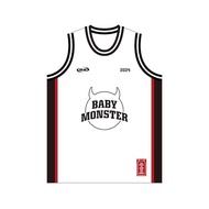BABYMONSTER - New Design Red, Black and White JERSEY AND TSHIRT SUMMER Casual Fashion All-match Tops