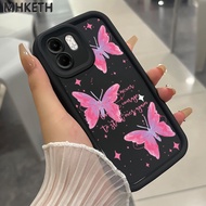 MHKETH Case For Infinix Smart 9 9 HD Hot 50i Fashion Pink Butterfly Phone