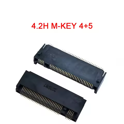 Connector M.2 67P A E M KEY NGFF Interface Socket for SSD with H=3.2/4.2/4.8/6.7/8.5