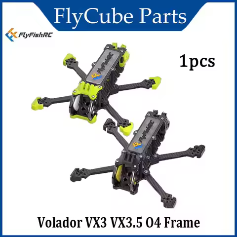 FlyFishRC Volador VX3 VX3.5 O4 FPV Frame 3inch 3.5inch Compatible with O4 Air Unit For FPV RC Parts 