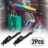 2 Pcs Car Adjustable Umbrella Storage Hook / Car Seat Back Hook / Umbrella Holder / Multifunctional 