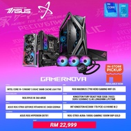 Powered by ASUS GAMERNOVE GAMING PC PACKAGE ( I9-13900KF / 32GDDR5 / 1TB SSD / RTX4090 OC 24GB GDDR6