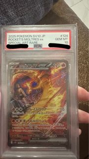 PSA 10 Pokemon Cards: Moltres EX & Radiant Charizard