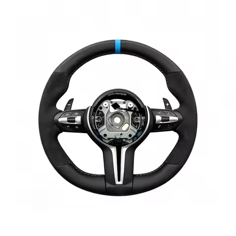 Genuine Personalized Leather Sport Steering Wheel Fit All F Series 1-7 Series M3 M5 M6 Auto Interior