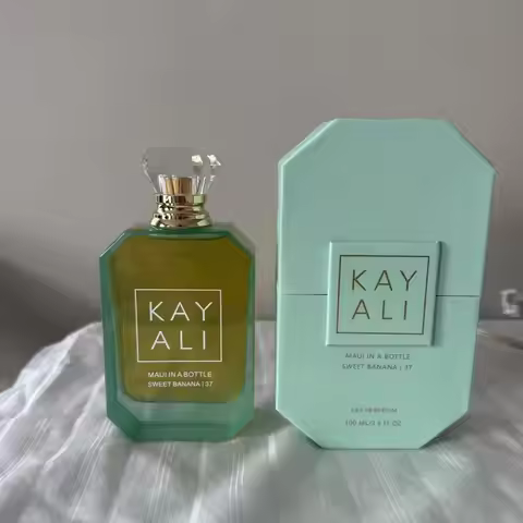 KAYALI Maui in a Bottle Sweet Banana | 37 EDP 100ml | Sunshine Fruit & Ocean Breeze, Long-Lasting Lu