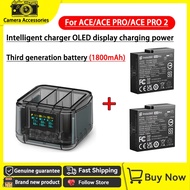 【 SYNIK 】 insta360 ACE PRO 2 intelligent charging box+original battery (1800 mAh) for ACE/ACE PRO/AC