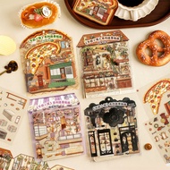 3D Sticker Scenes for Adults Fun Mini Cute Kawaii Stickers Therapy 3D Scenes 3D House Stickers Set R