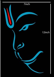 [BEST SELLER] Hanuman sticker Jai Hanuman Trending sticker Hindu God Sticker