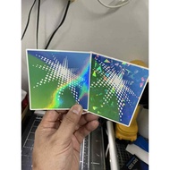 ARAMCO LOGO PREMIUM QUALITY STICKER waterproof scratch proof non faded)