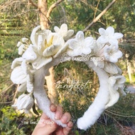 Headband With Flower Symbol Of Love Degree Wedding Graduation Bride Bridesmaid