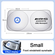 Mercedes Benz kính chắn gió ô tô ô che nắng Bìa thiết bị bảo vệ tấm che nội thất chống tia cực tím m