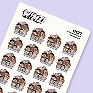Concert Goers Planner Stickers, Stickers for Planning and Journaling