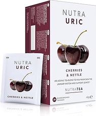 NutraTea Nutra Uric - Uric Acid Cleanse &amp; Kidney Support, 20 Tea Bag, 40g