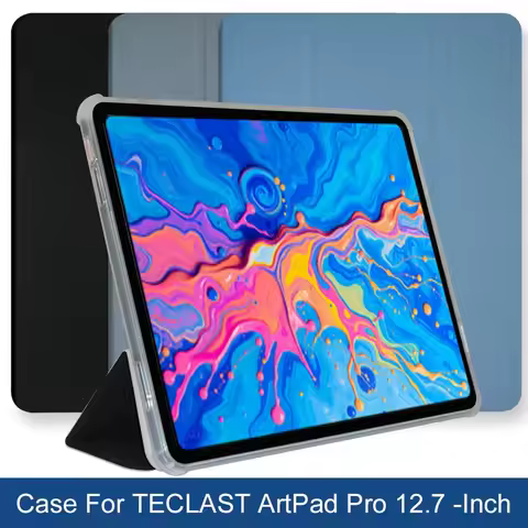 Case For Teclast ArtPad Pro 12.7" Inch Full Tablet Cover For Teclast ArtPadPro 2025 Folio Pu Leather