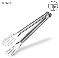 Elife 不銹鋼廚房食物夾/夾面包 (12吋, 1件)