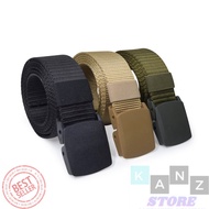 KATUN Wholesale Tactical Buckle Men Cotton Material Tactical Belt Men Buckle Cotton Tactical Belt Military Belt Canvas Buckle Nylon Anti Metal Detector