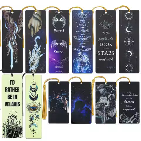Acrylic Acotar Acomaf Bookmarks for Reading Women Men Books Accessories Collection Gifts for Friends