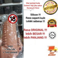 KONDOM CONDOM SILICONE EXTENDER PRIVACY PACKAGING TAMBAH PANJANG READY BEST BOLEH GUNA BERULANG KALI