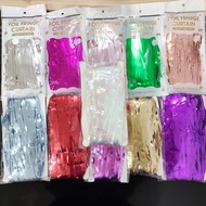 DOFF / MATTE Color Foil Curtain (1Mx2M) / Curtain Backdrop / Happy Birthday Bridal Shower Decoration