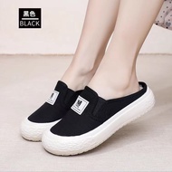 Canvas Shoes Casual Shoes Thick-Soled Cloth Shoes Women Breathable Canvas Shoes Casual Shoes Thick-S