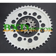 GSXR1000 01-08 K5 K7 K8 SV1000S 03-07 Large Small Teeth/Flying Front Rear Chain Teeth/Chainring