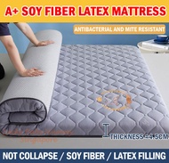 Soy Latex Fiber Mattress Memory Foam Cotton Single Queen King Foldable Antibacterial Household Bedding/Rainbow Culture