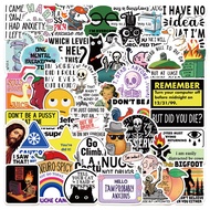 ✨พร้อมส่ง✨คริสเตียน พระเยซู God Christian Jesus Snarky MEME ไบเบิ้ล sticker สติกเกอร์กันน้ำ 50ชิ้น