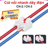 CH-2/CH-3 electrical wire quick connector and connector