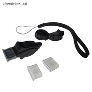 Zhongyanxi High Quality Sports Dolphin Whistle Plastic Whistle Professional Referee Whistle SG