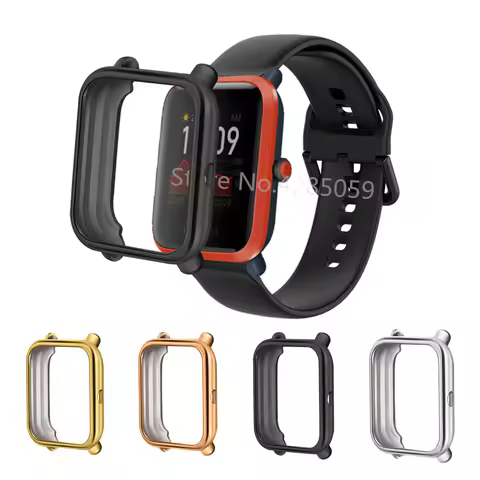 Plating Protective Case For Huami Amazfit Bip / Bip Lite Protector Cover TPU Shell For Xiaomi Amazfi