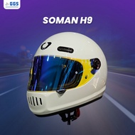 หมวกกันน็อค SOMAN H9 สไตล์วินเทจ คลาสสิค