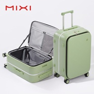 Mixi กระเป๋าเดินทางเปิดด้านบน18-26นิ้ว,กระเป๋าเดินทางเปิดด้านข้างพีซีเคสแบบแข็งกระเป๋าเดินทาง M9291