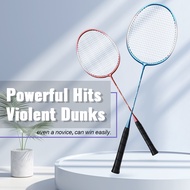 Badminton Racket Irons 2U-4U  G5 20 lbs Medium Bar Alloy Frame Professional Grade Racket