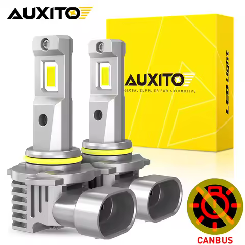AUXITO 2Pcs Canbus 9005 LED Headlight HB3 Bulb H8 H9 H11 9006 HB4 H4 9002 HB3 LED Car Fog Lights Bul