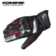 Komine GK193 ถุงมือขับบิ๊กไบค์ ถุงมือขับรถมอเตอร์ไซค์ ถุงมือขับBigbike หนังPU ทัชสกรีนมือถือได้