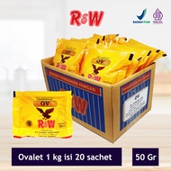 R&W Rajawali Emulsifier SP Ovalet TBM 50 Gram Isi 20 Sachet Pengemulsi Kue Baking Bolu Cake Halal BP