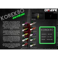Drave Korek80 Crank Bait 80mm / 31g / 4-5m