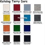 KATUN Dors CVC Terry Fabric CVC Tery Material Dors French Tery CVC Cotton Kilo