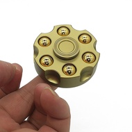 Newest Revolver Bullets Clip EDC Finger Spinner ADHD Fidget Focus Bearing Toy wecynthia