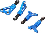 Aluminum Front Lower & Upper Suspension A Arm for 1/10 4-Tec 4 Tec Drift Mustang RWD Drift Car RTR 1