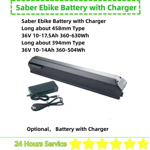 Nakamura E-Summit 710 E-bike Battery 36V 8.8Ah 10Ah 10.4Ah 14Ah 17.5Ah Saber Starter for Version 1 F