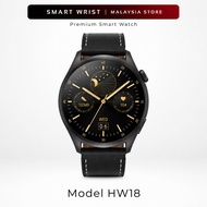 HW18 PRO+ Smart Watch 3 Strap NFC Bluetooth Call Heart Rate Fitness Tracker Jam Pintar