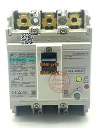 【可開發票】全新原裝富士塑殼漏電斷路器EW50AAG 3P 20A AC100-230V 30MA