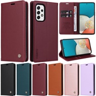 Book Casing For Samsung Galaxy A05s A52 A72 A12 M15 5G A02S A03S A04S A21S M35 5G A22 5G A52s M55 5G