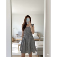 Earth Music&ecology Gingham Mini Dress